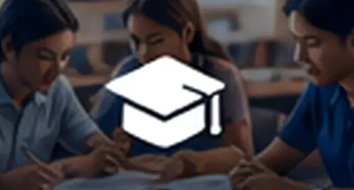 Education technology with students learning