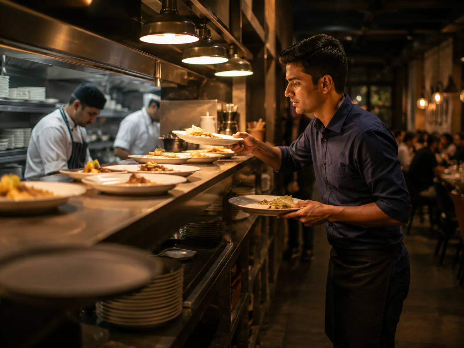 Hospitality technology in a restaurant setting